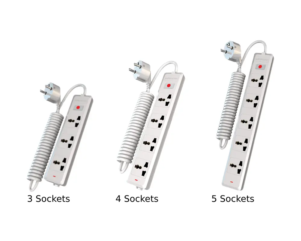 2 Pin 3S Smart Extension Socket