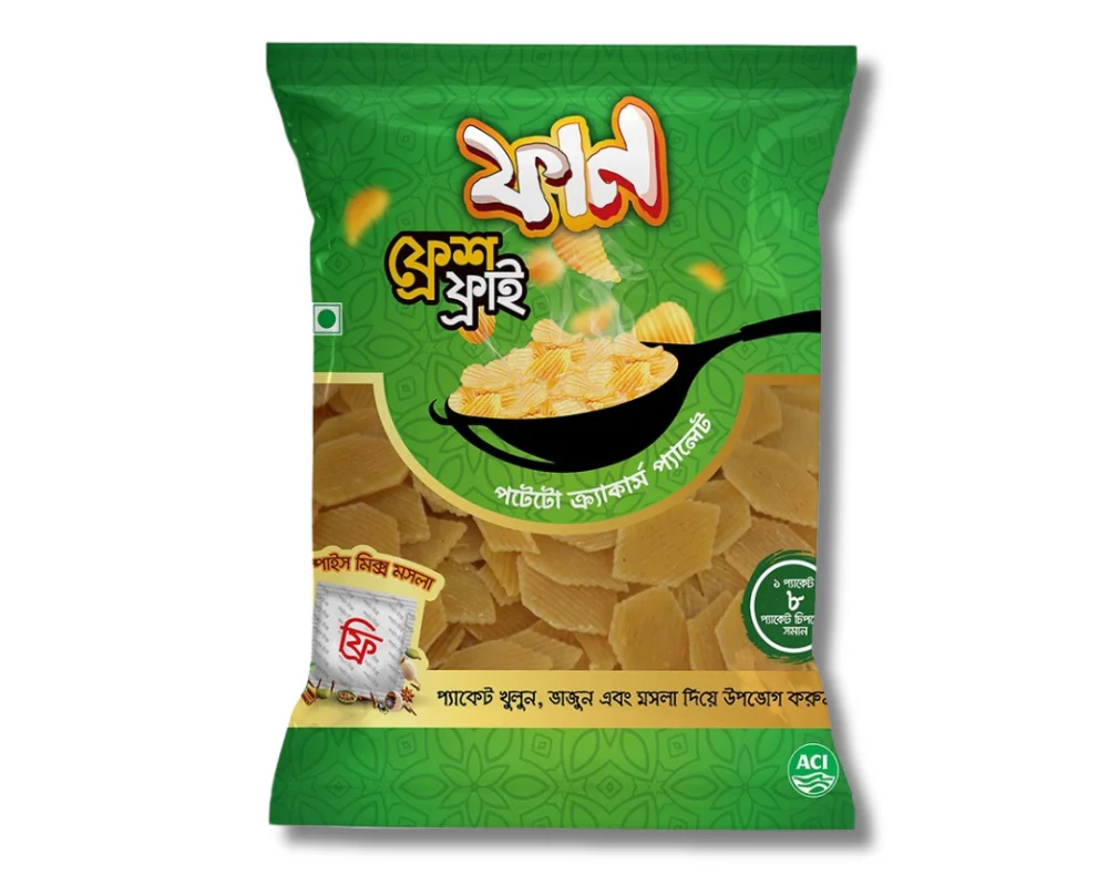 ACI Fun Fresh Fry Potato Pallet 180(±)20gm