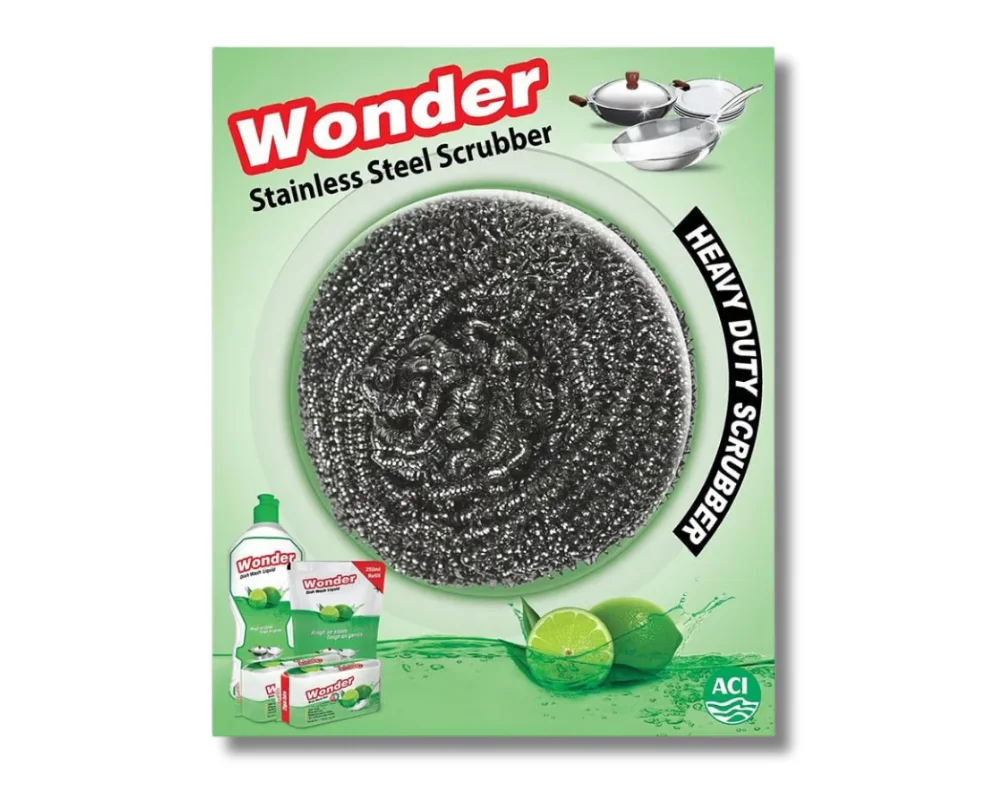 ACI Wonder Dish Cleaning Scrubber 1Pcs