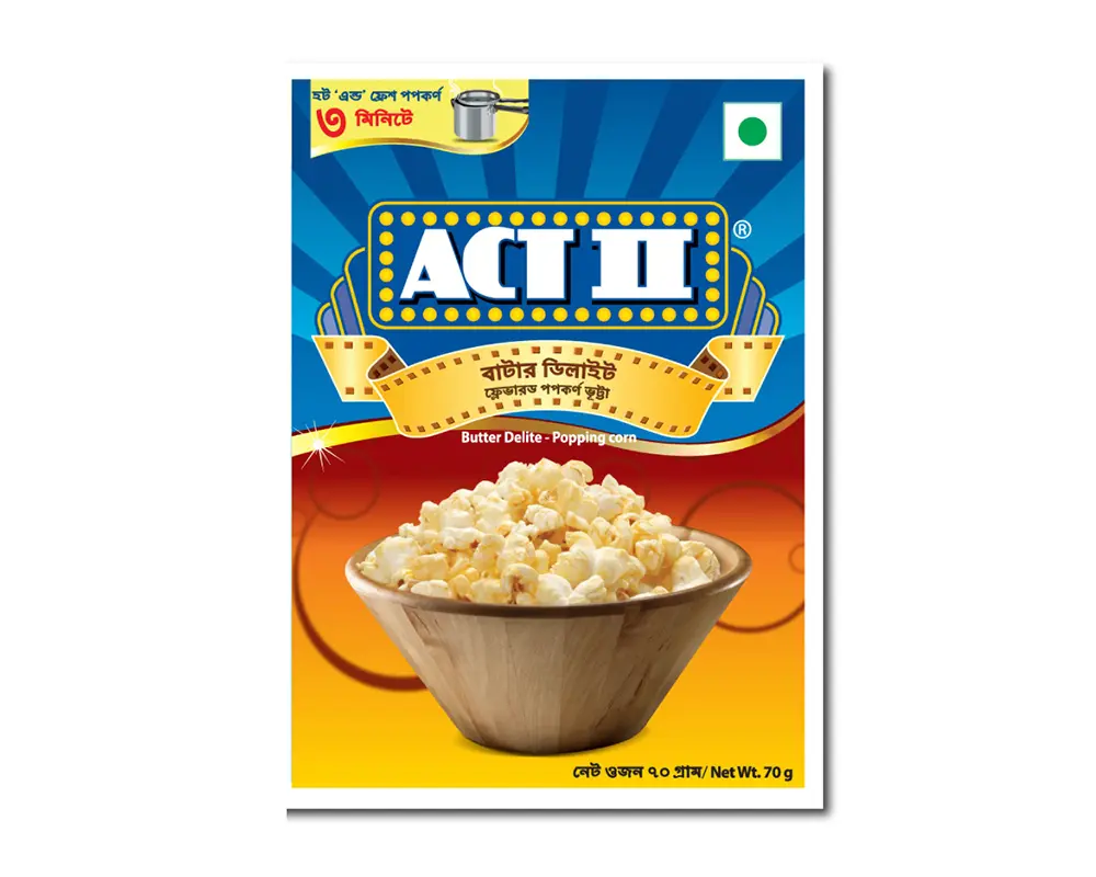 ACT II Butter Delite Flavour Popcorn 70gm