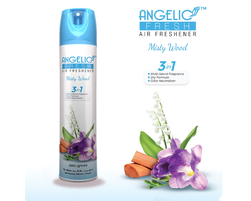 Angelic Fresh Air Freshener Misty Wood 300ml