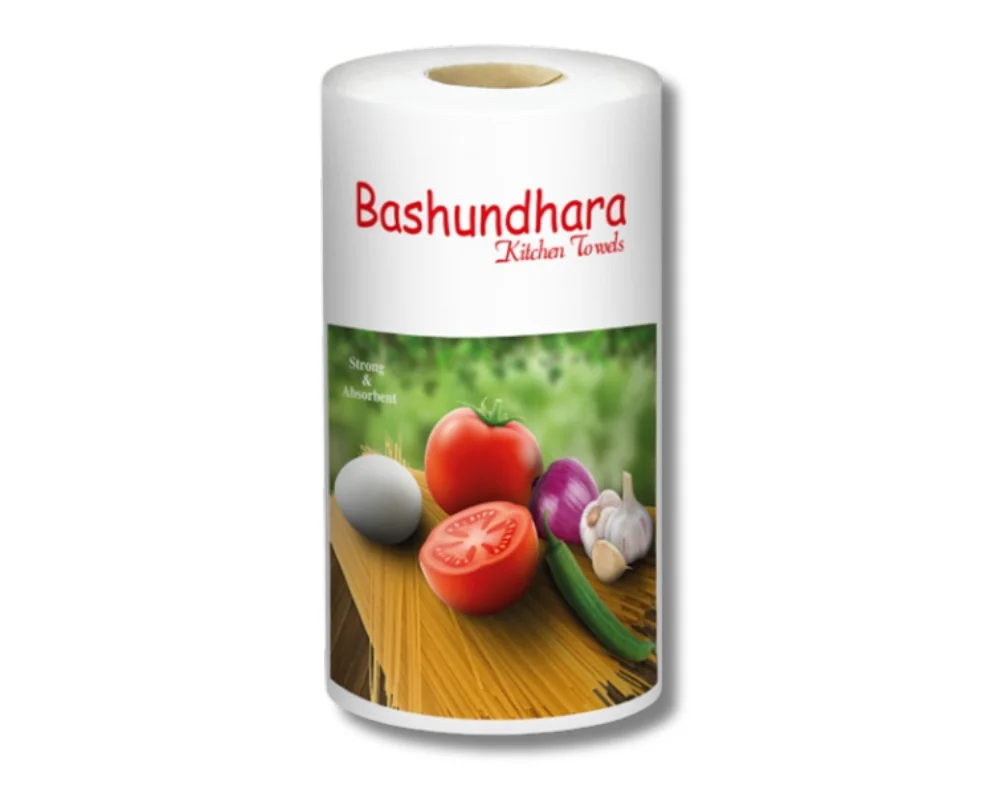 Bashundhara Kitchen Towel Single Pack (White)