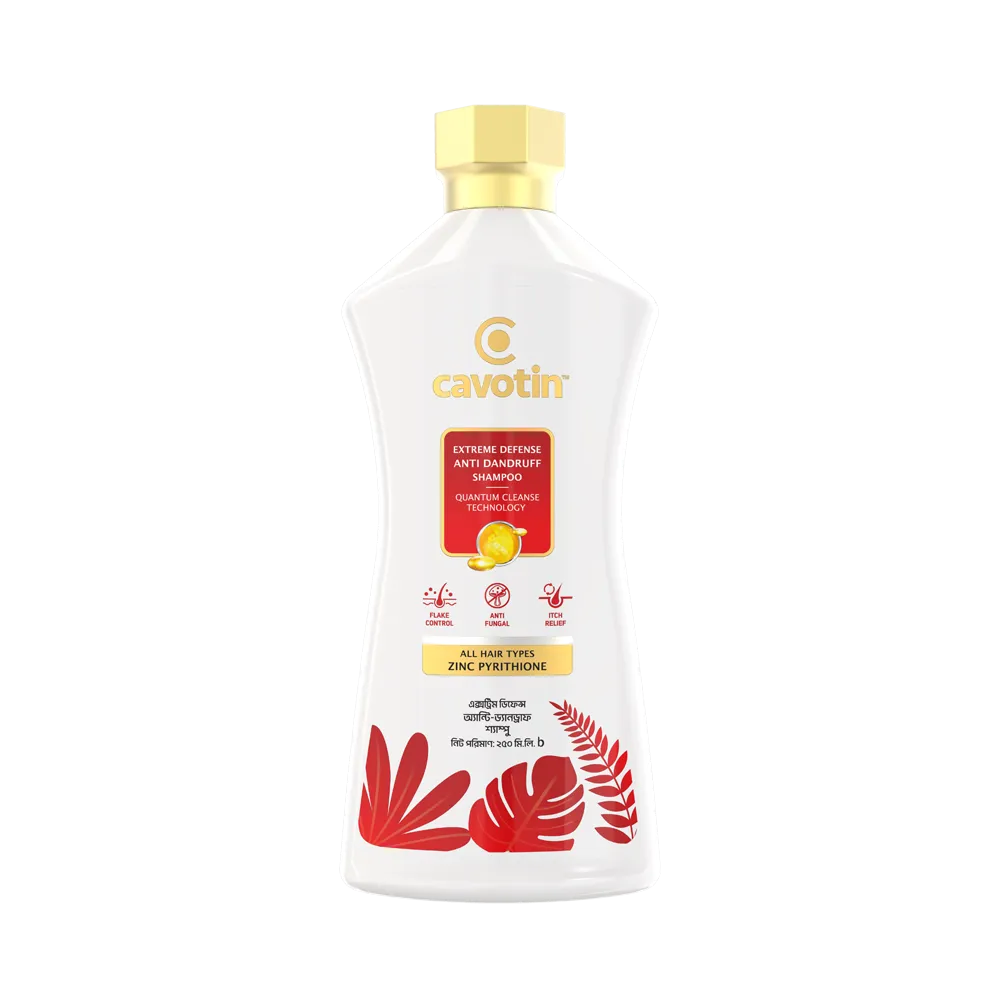 Cavotin Extreme Defense Anti-dandruff Shampoo 250ml