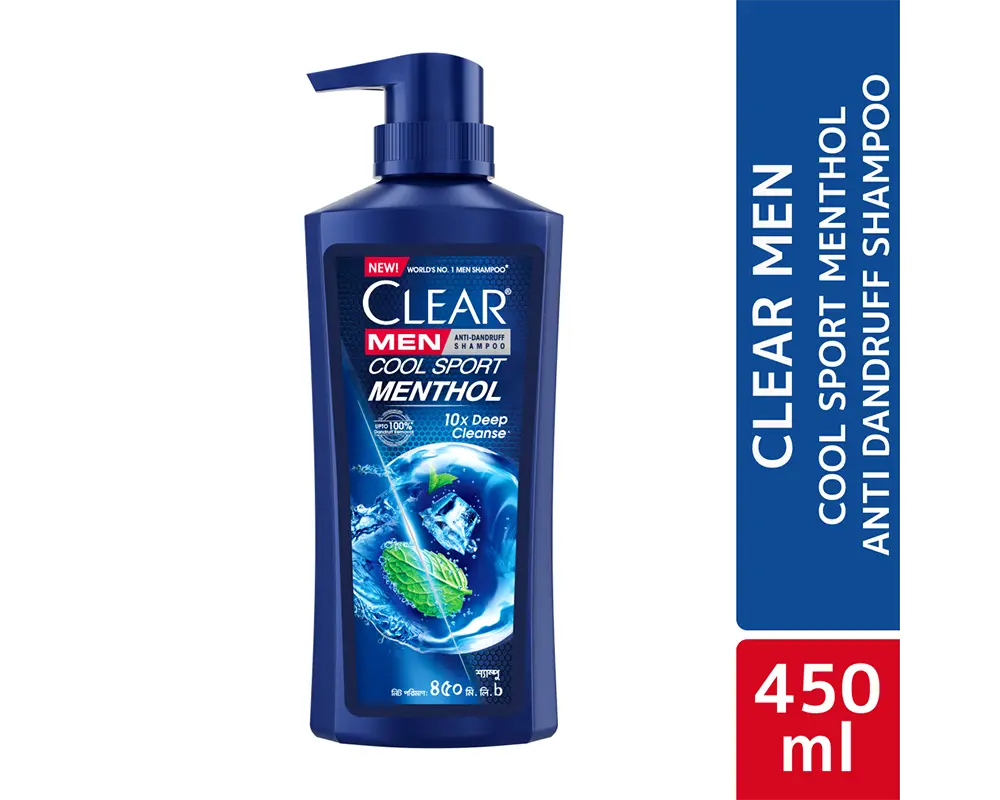 Clear Men Cool Sport Menthol Shampoo 450ml