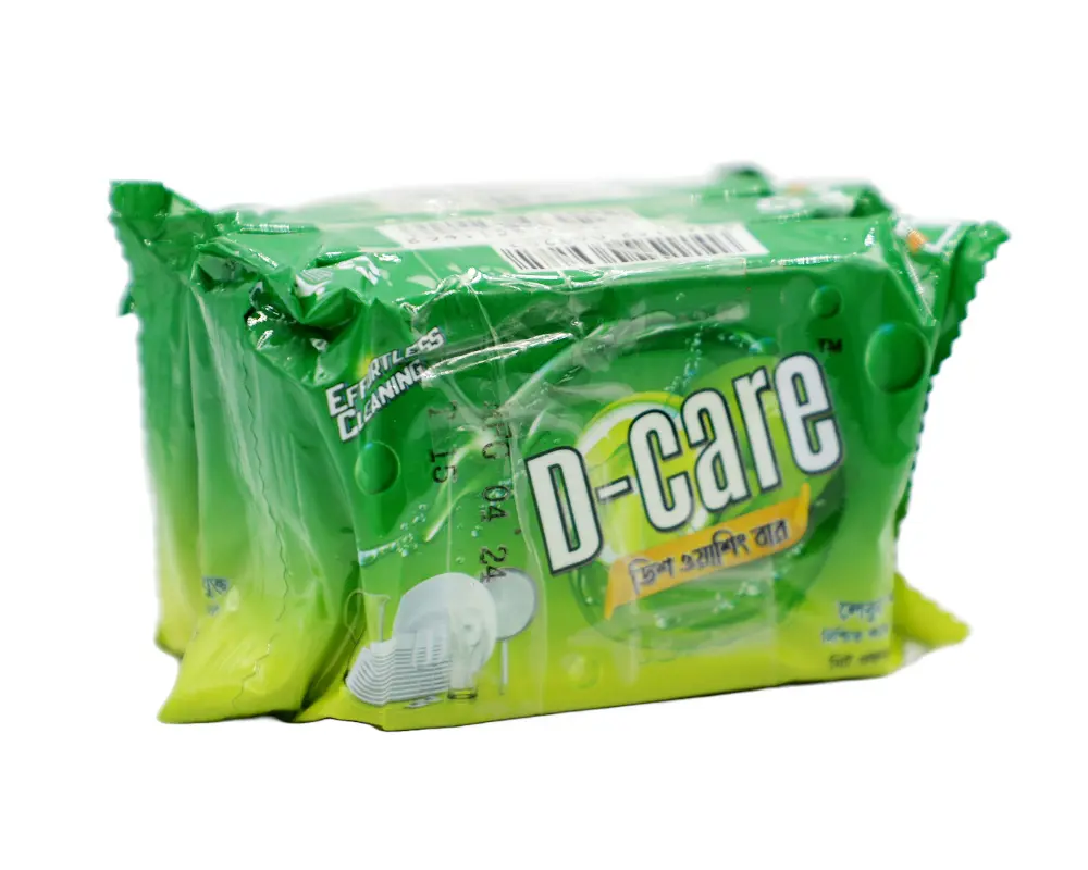 D-Care Dish Washing Bar 100gm (Buy3 Get1 Free)