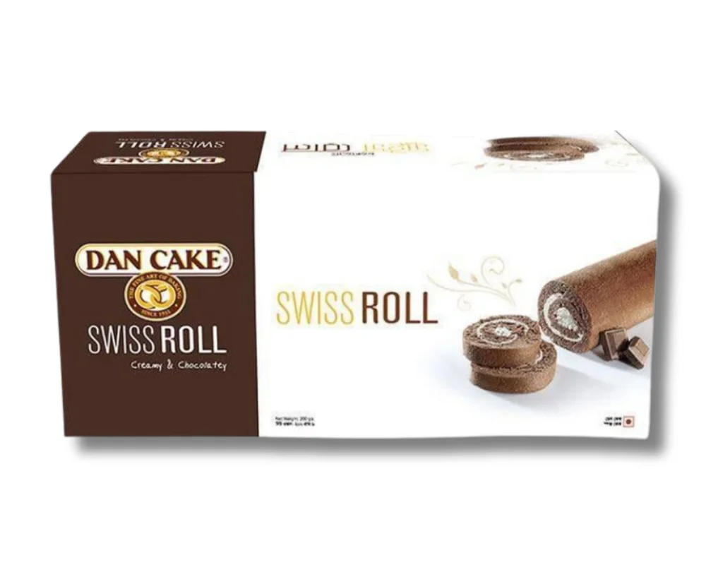 Dan Cake Chocolate Swiss Roll 200gm