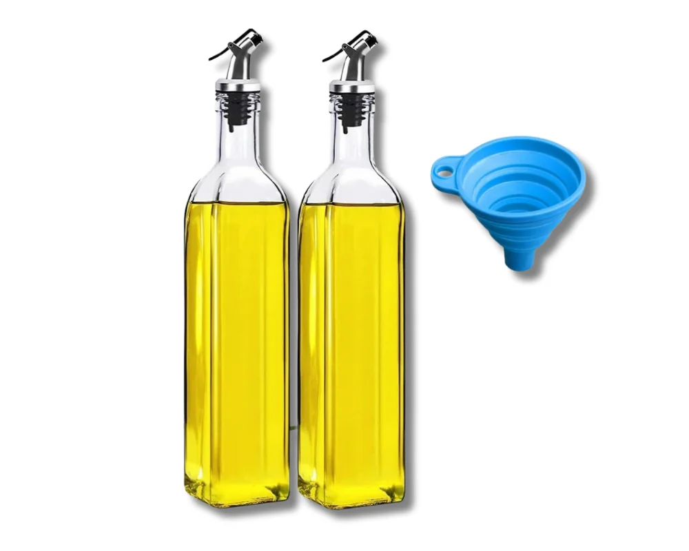 FT Oil Glass Jar Double