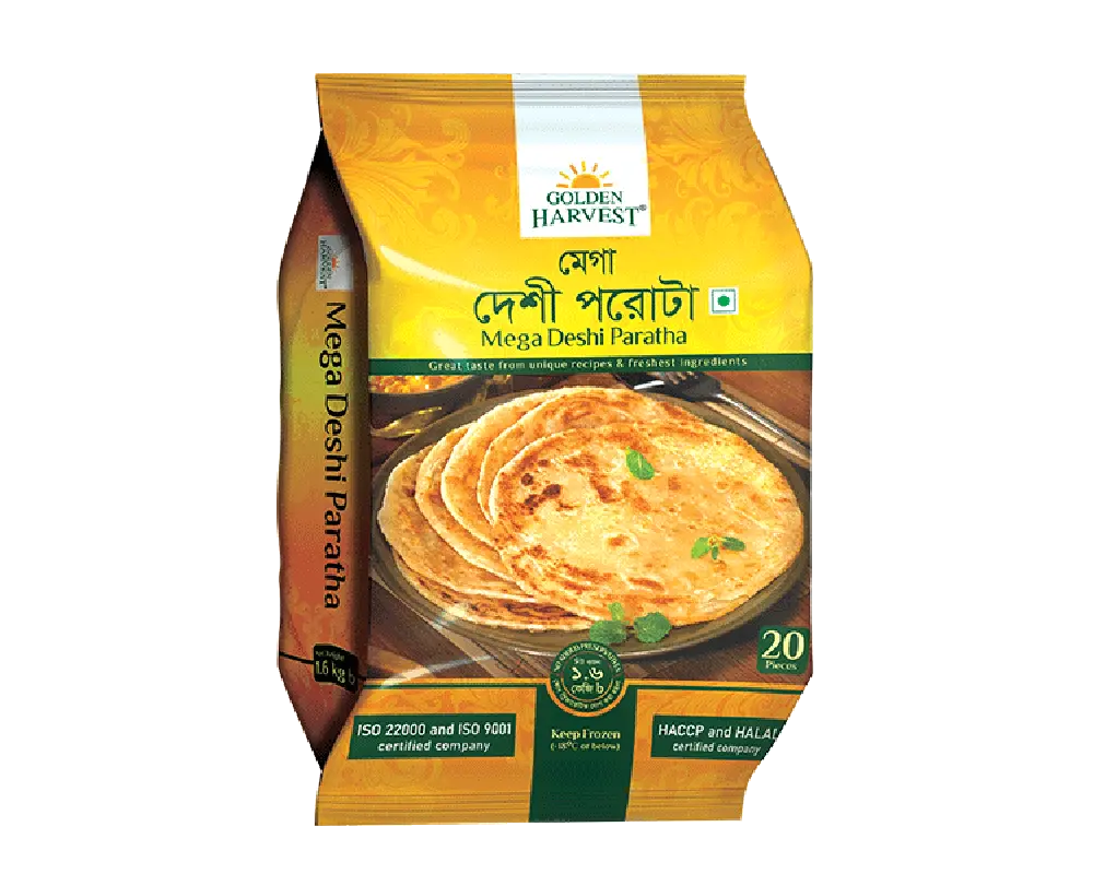 Golden Harvest Mega Deshi Paratha 1600gm (20Pcs)