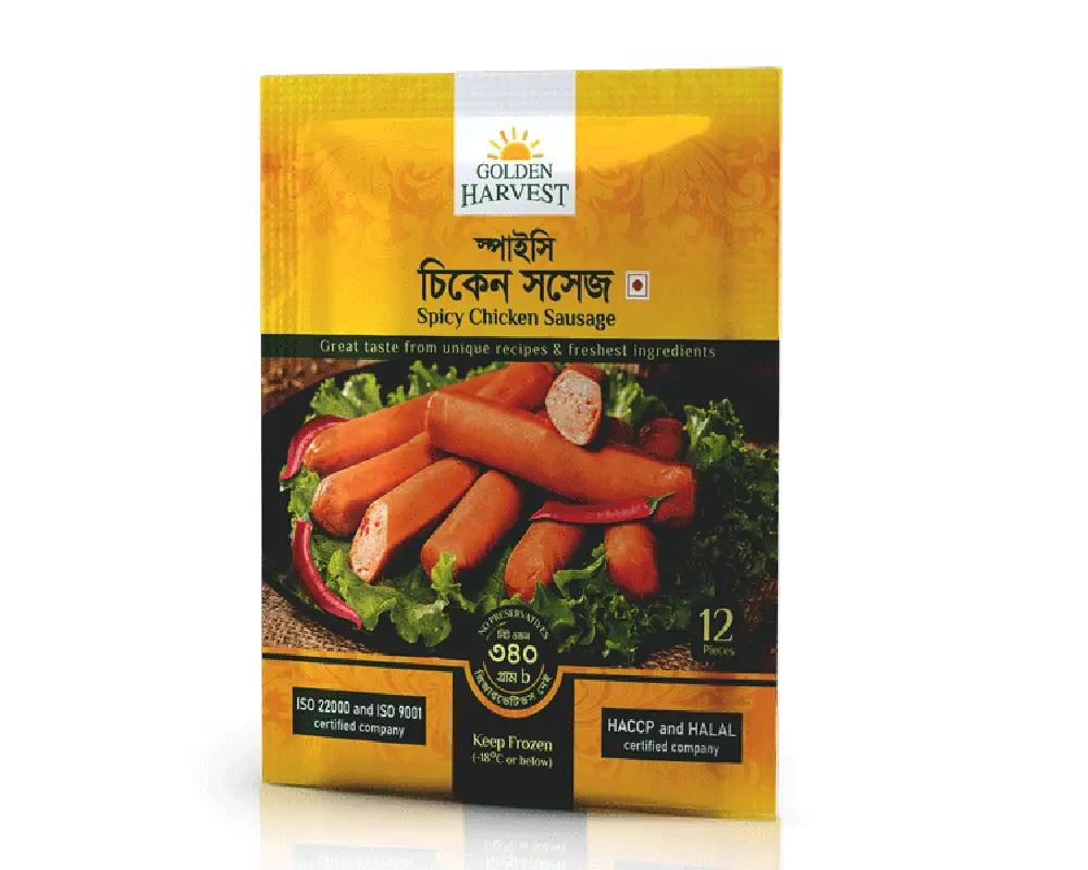 Golden Harvest Spicy Chicken Sausage 340gm
