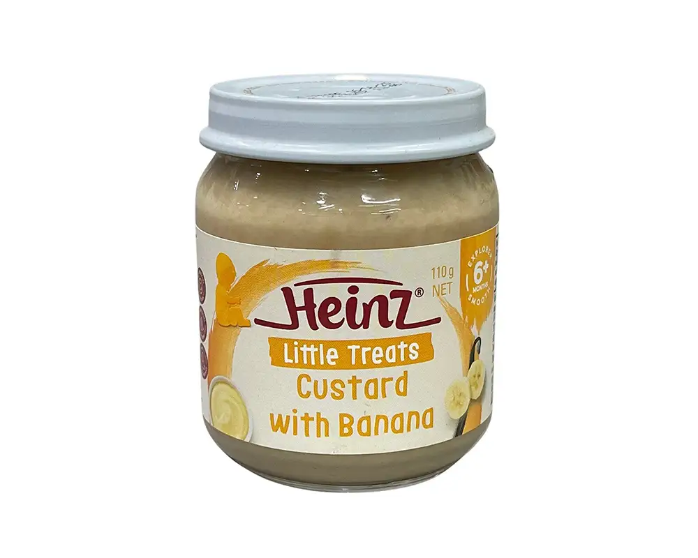Heinz Baby Food Custard With Banana 110gm