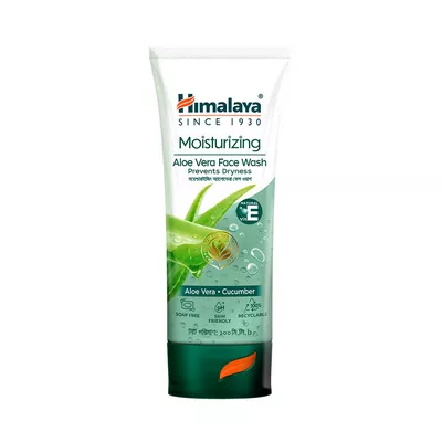 Himalaya Aloevera Moisturizing Face Wash 100 ml
