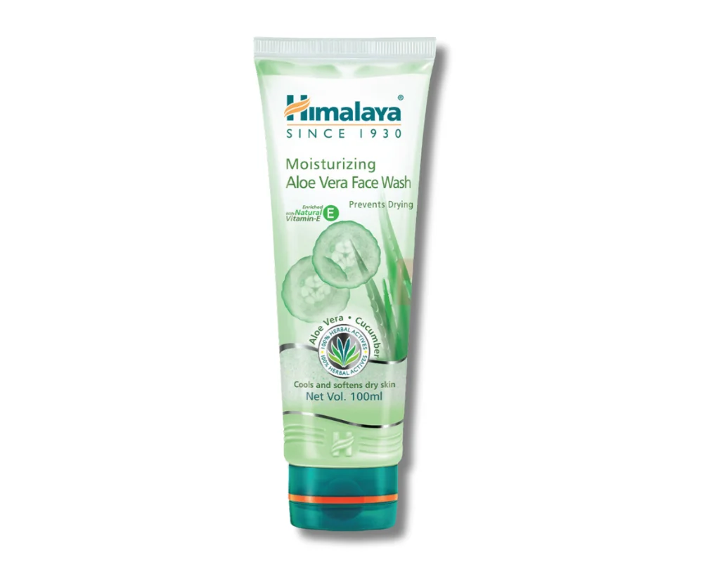 Himalaya Moisturizing Aloe Vera Face Wash 100ml