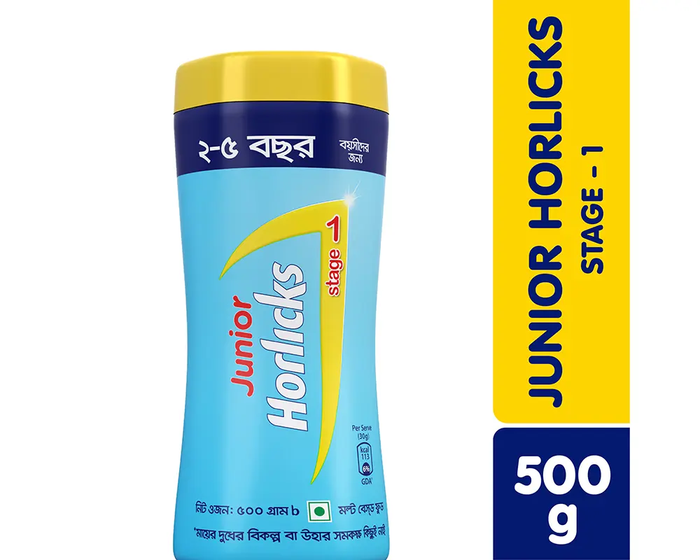 Horlicks Junior Stage-1 500gm (Jar)