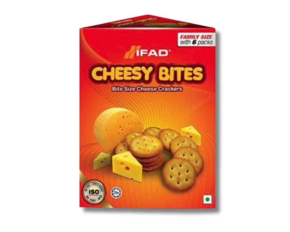 Ifad Cheesy Bites Biscuits 180(±)10gm
