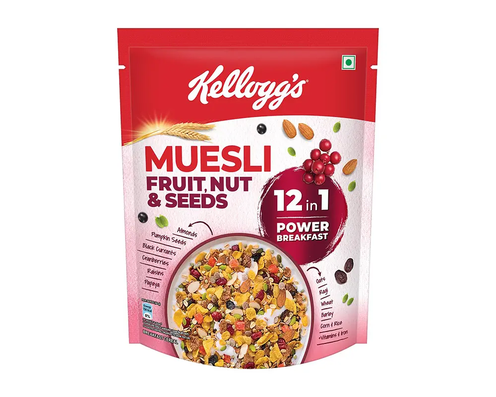 Kellogg's Muesli Crunchy Fruit and Nut 500gm
