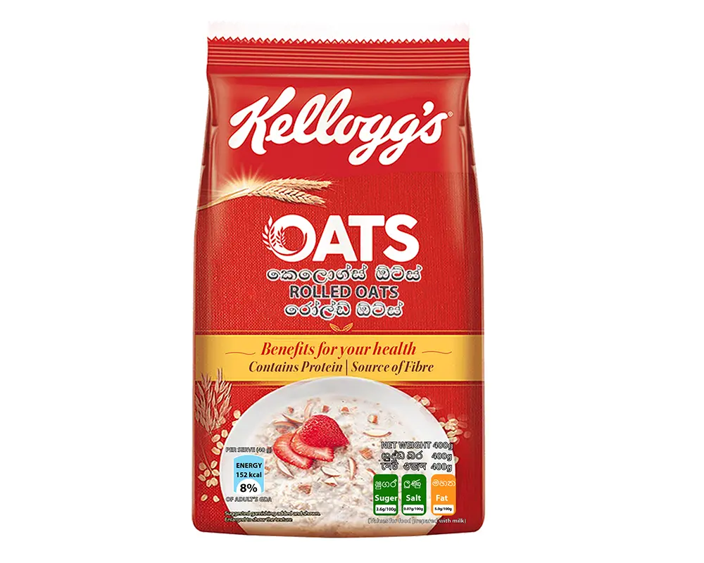 Kellogg's Oats Rolled Oats 400gm India