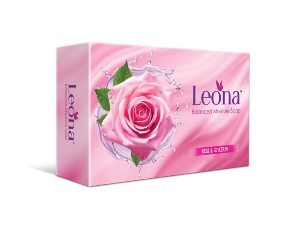 Leona Rose & Glycerin Soap 100gm
