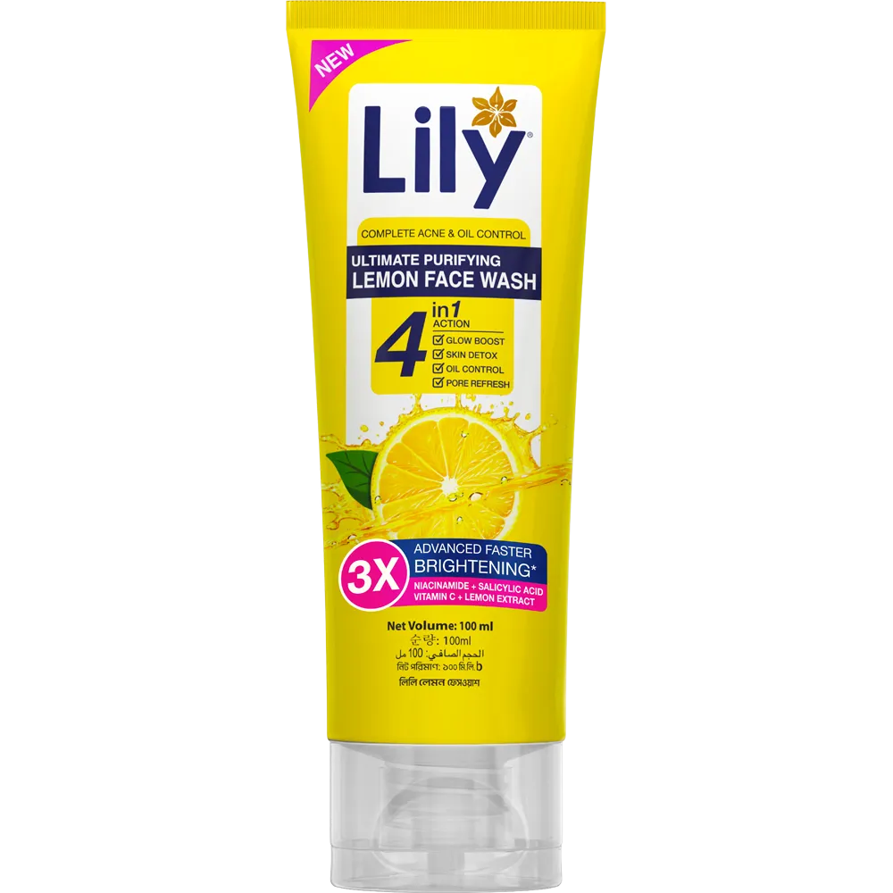 Lily Lemon Face Wash 100ml