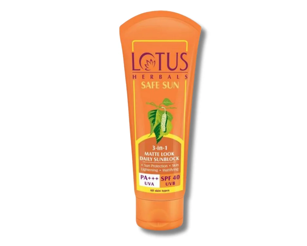 Lotus Safe Sun 3in1 Daily Sunblock 50gm ৳595  Per Piece