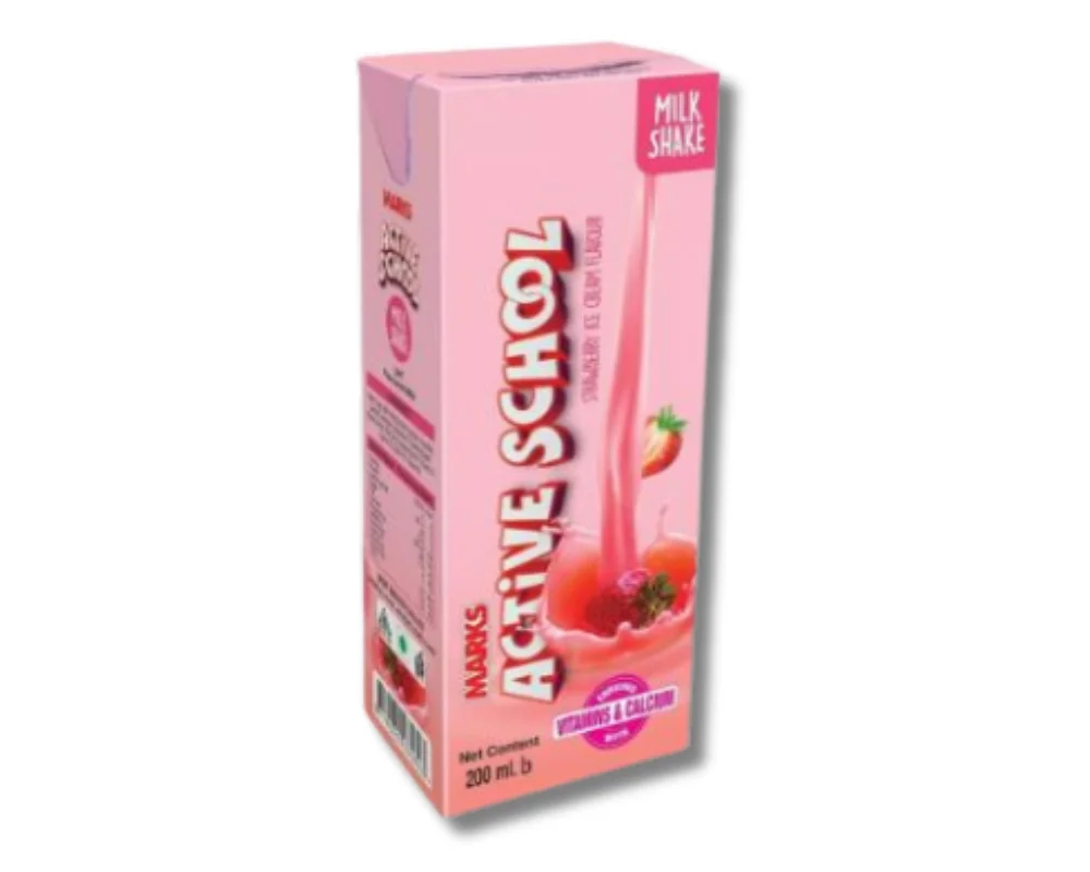 Marks Strawberry Ice Cream UHT Milk 200ml