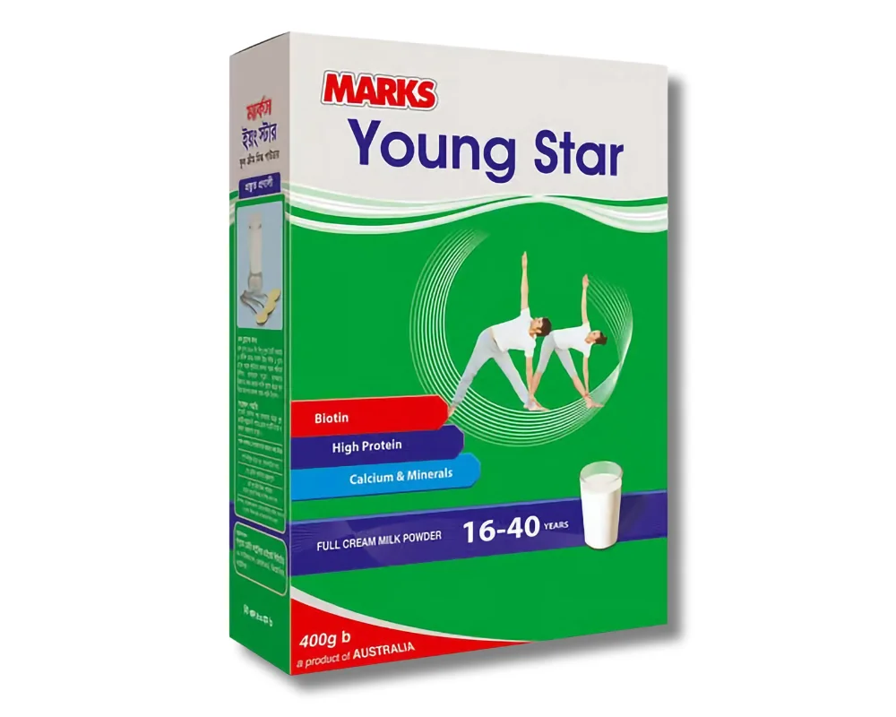 MARKS Young Star Full Cream Milk Powder 400gm