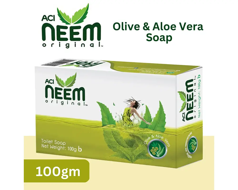 Neem Original Olive & Aloe Vera Soap 100gm