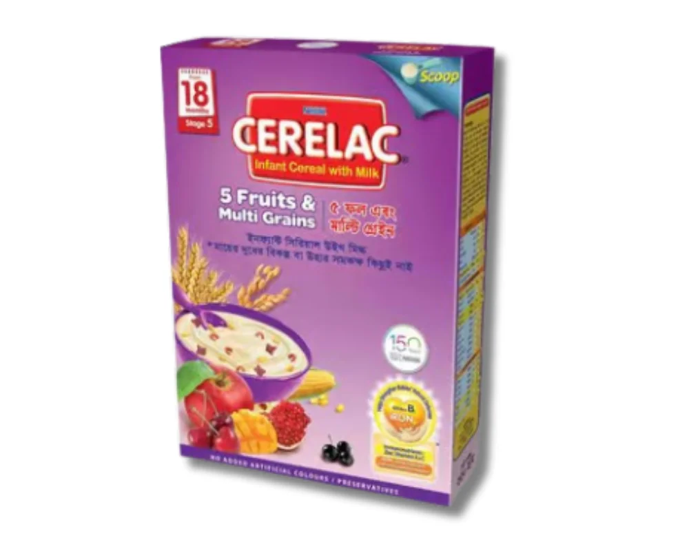 Nestle Cerelac 5 Fruits & Multi Grain 350gm