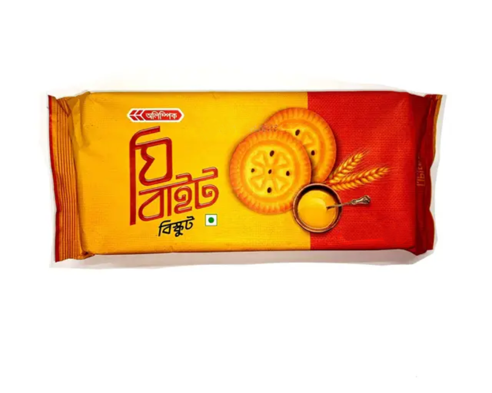 Olympic Ghee Bite Biscuit 165gm