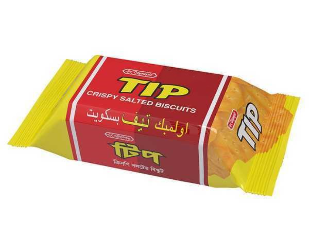 Olympic Tip Crispy Salted Biscuits 60gm