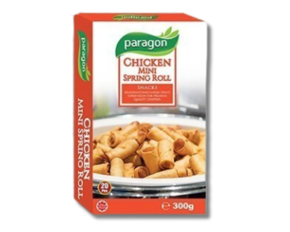 Paragon Chicken Mini Spring Roll 300gm (18-20Pcs)