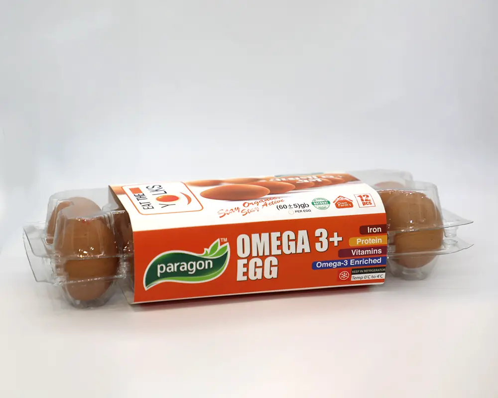 Paragon Omega 3+ Egg 12 Pcs (12Pcs Pack Box)