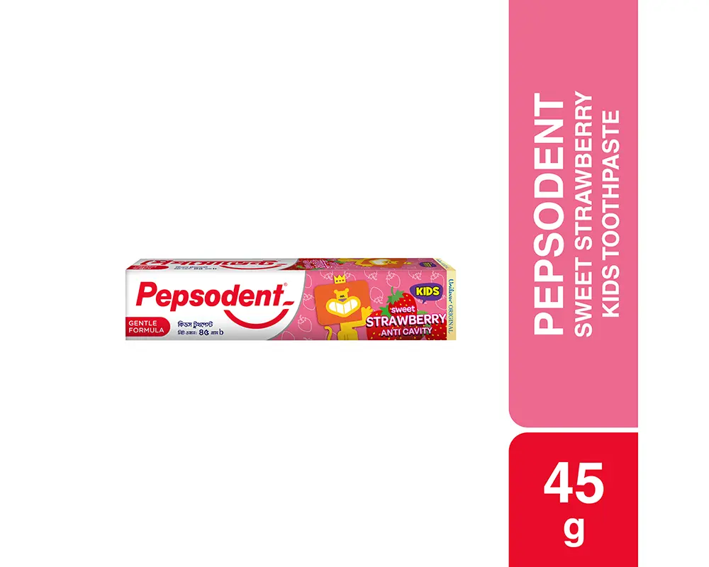 Pepsodent Strawberry Toothpaste 45gm