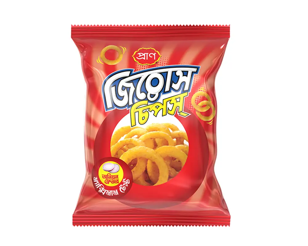 PRAN Zeros Chips Onion 14(±)1gm