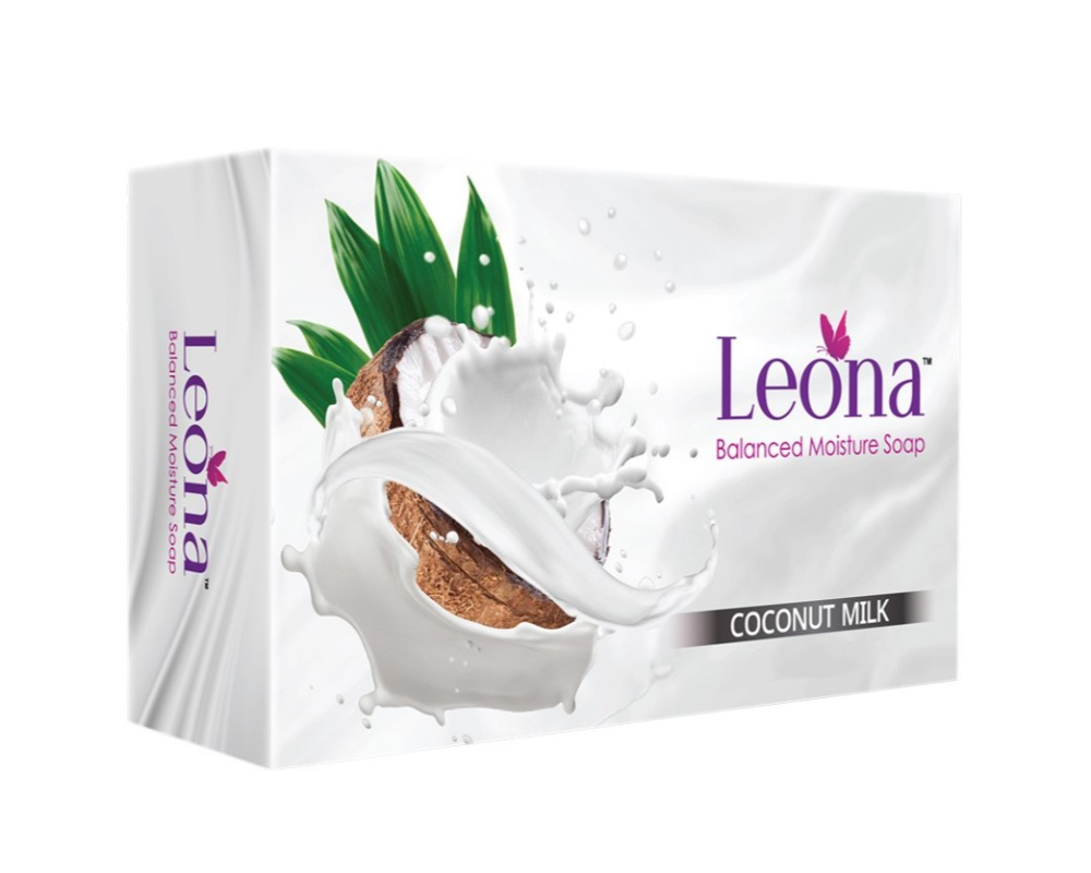 Leona Coconut Milk Soap 100gm