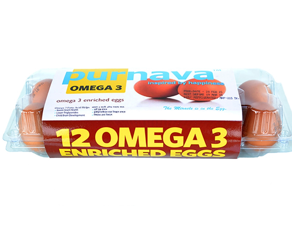 Purnava Omega 3 enriched Egg (12Pcs Pack)