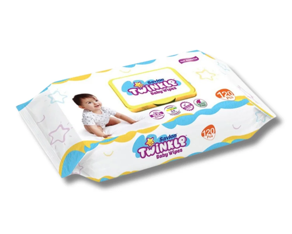 Savlon Twinkle Baby Wipes 120Pcs