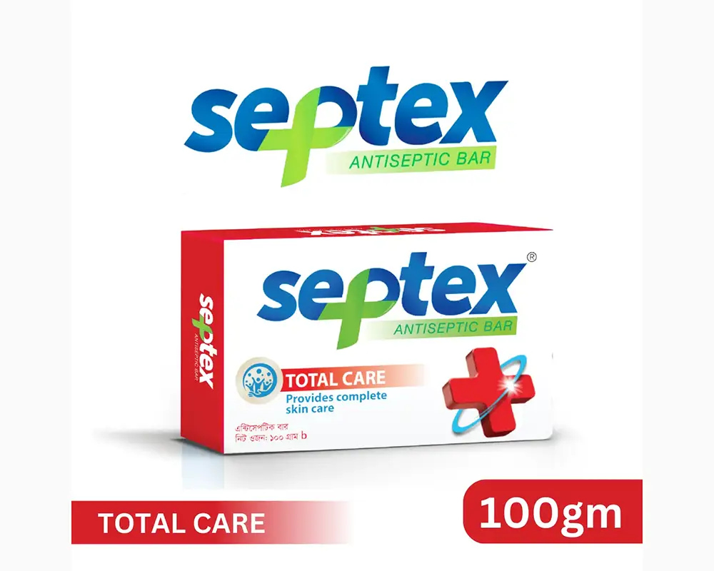 Septex Total Care Antiseptic Bar 100ml