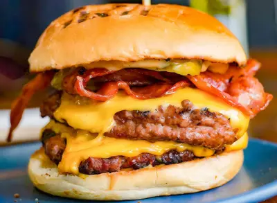 Smokie Beef Bacon Burger