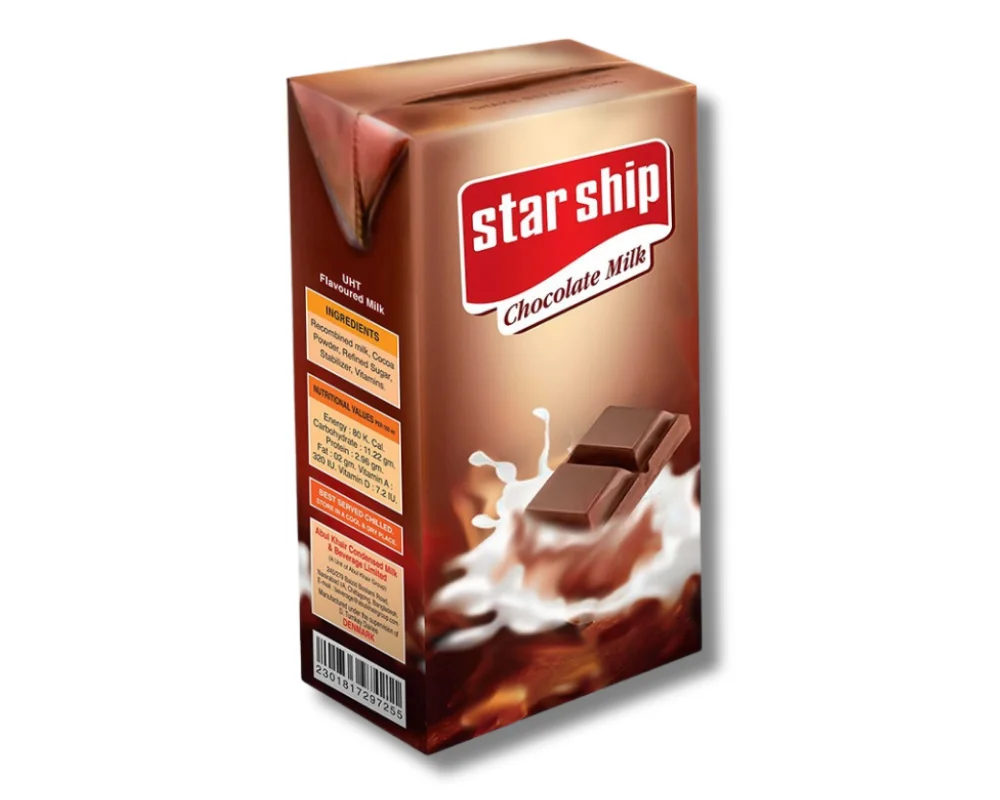 Starship Chocolate Milk Shake 125ml
