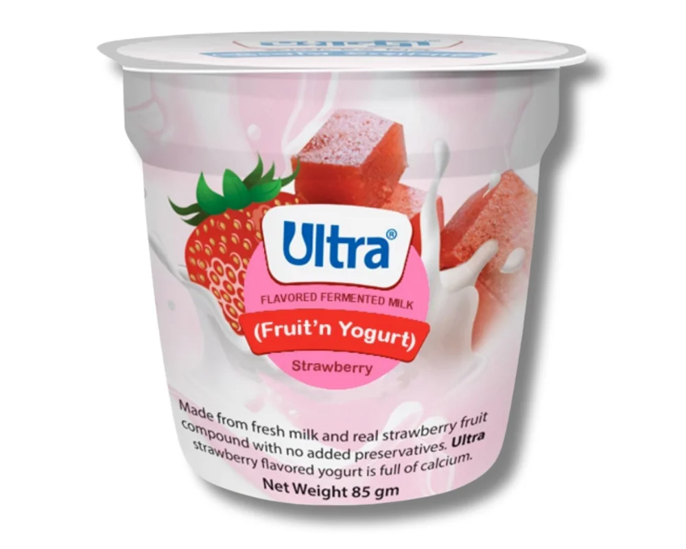 Ultra Fruit'n Yogurt Strawberry 75gm