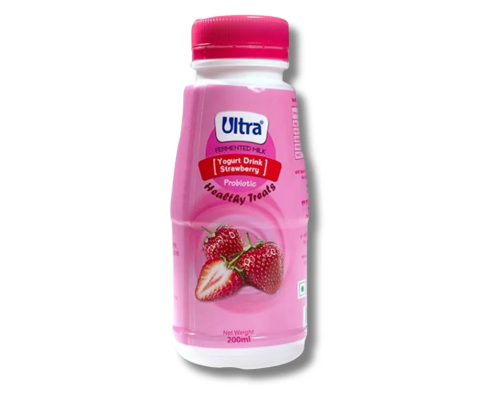 Ultra Yogurt Drink Strawberry 200ml