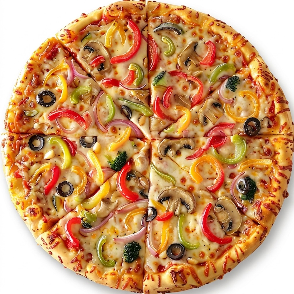 Vegetarian pizza-2